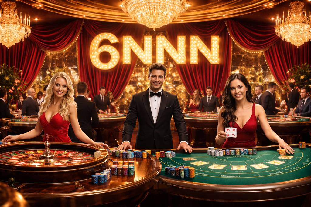 Mesas de roleta ao vivo e blackjack disponíveis no 6NNN